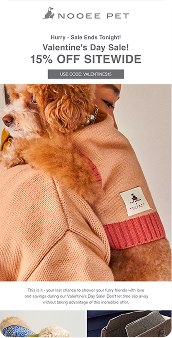 Nooee Pet eCommerce campaign creative