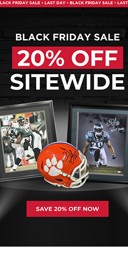 Brian Dawkins eCommerce campaign creative