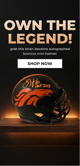 Brian Dawkins eCommerce campaign creative