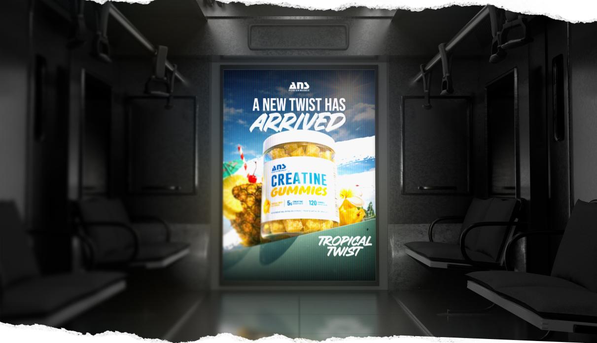 Ad creative example showing one of the AI use cases in ecommerce